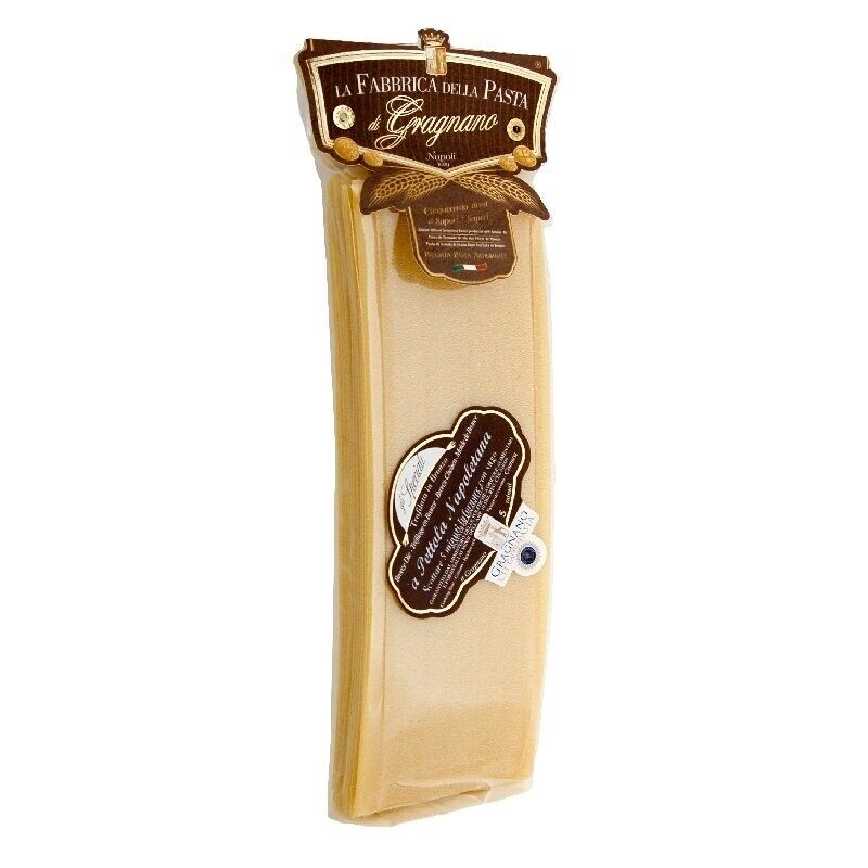 PETTOLA NAPOLETANA - Pasta per lasagna  IGP 500 Gr.- Cartone 16 Pezzi