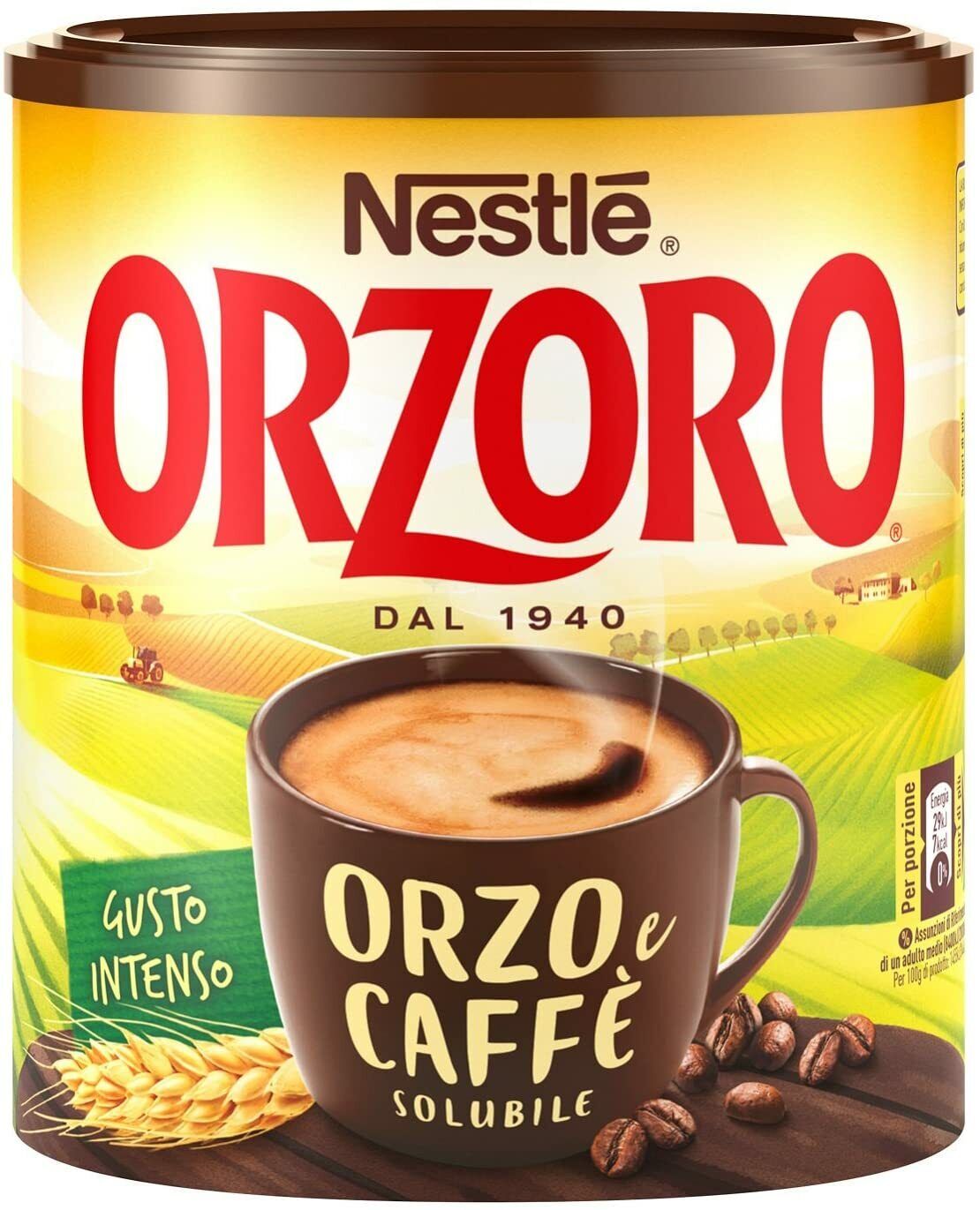 GR 120 ORZO E CAFFE SOLUBILE NESTLE' ORZORO INSTANT BARLEY COFFEE