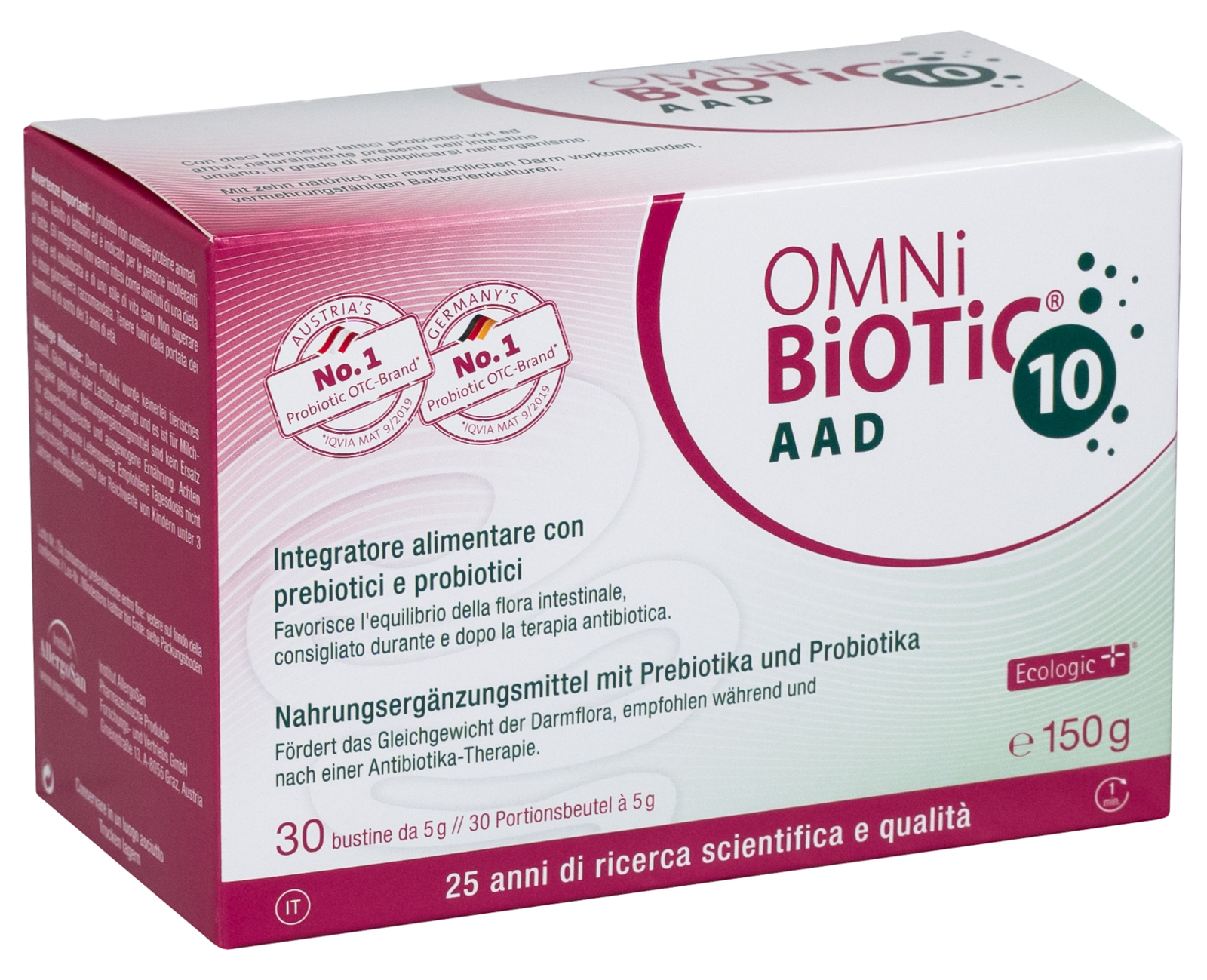 Omni-Biotic 10 AAD Allergosan 30 Bustine Da 5g