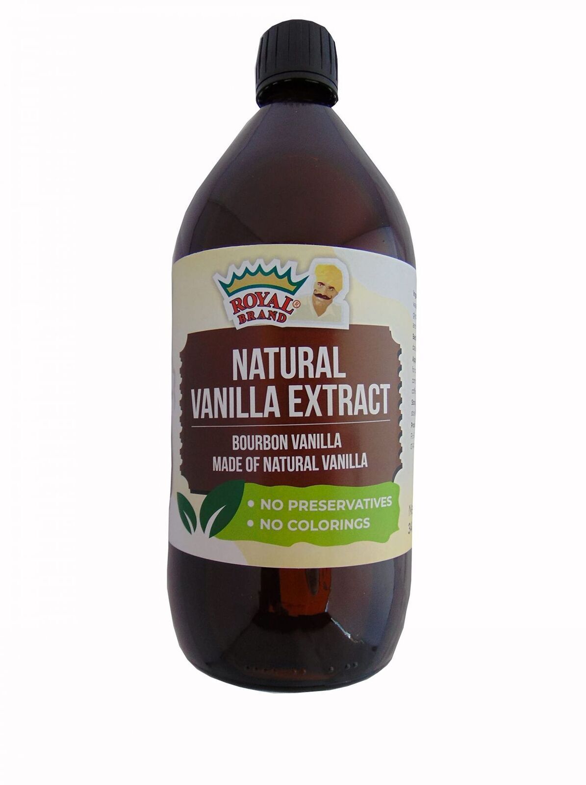Estratto di vaniglia, naturale, analcolico, vaniglia bourbon, 1 litro