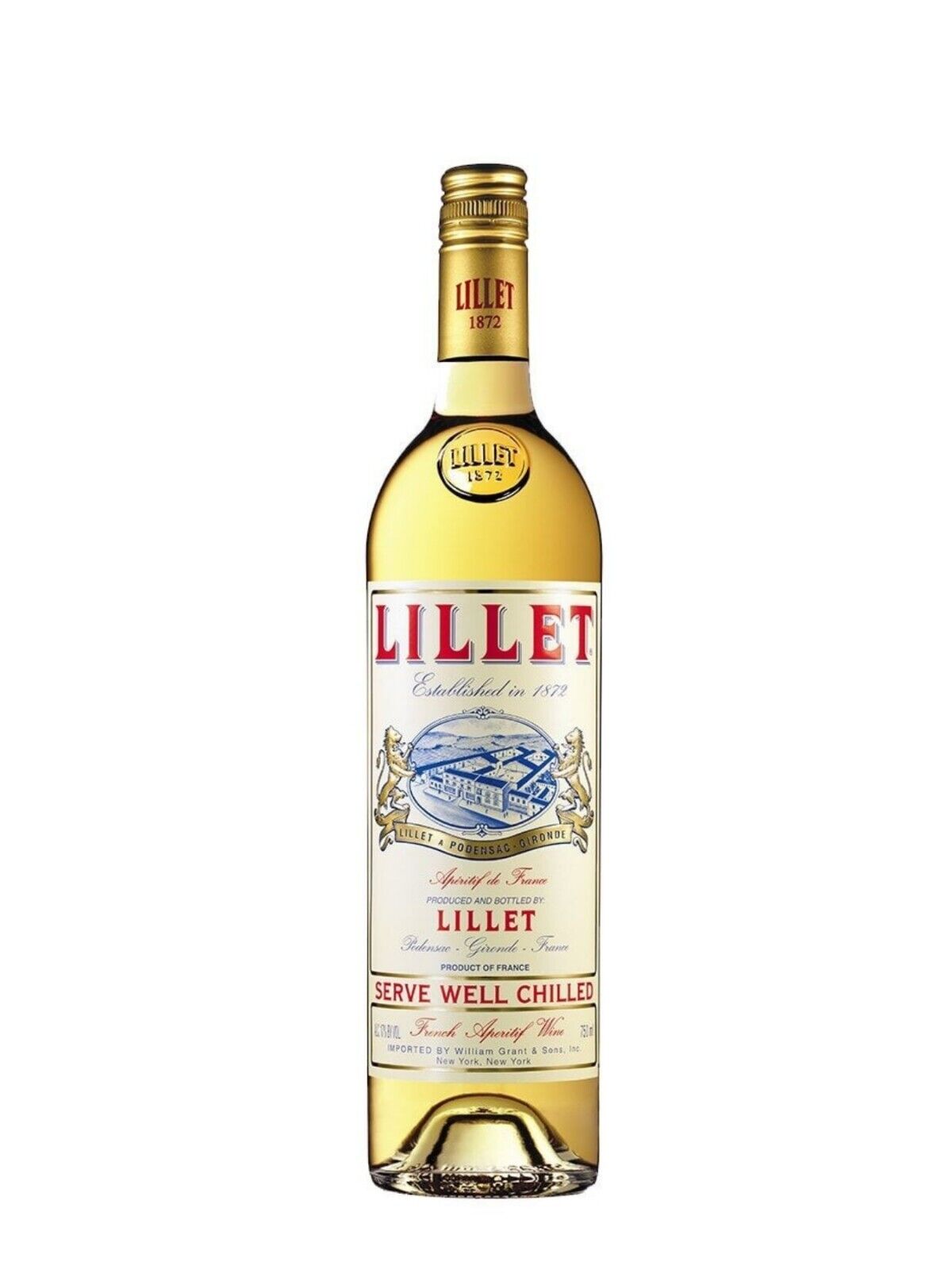 LILLET BLANC VERMOUTH VERMUT BIANCO 75cl