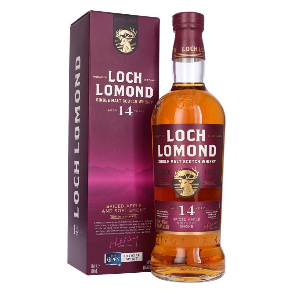14 Years Old Whisky Loch Lomond 46° 70 cl.