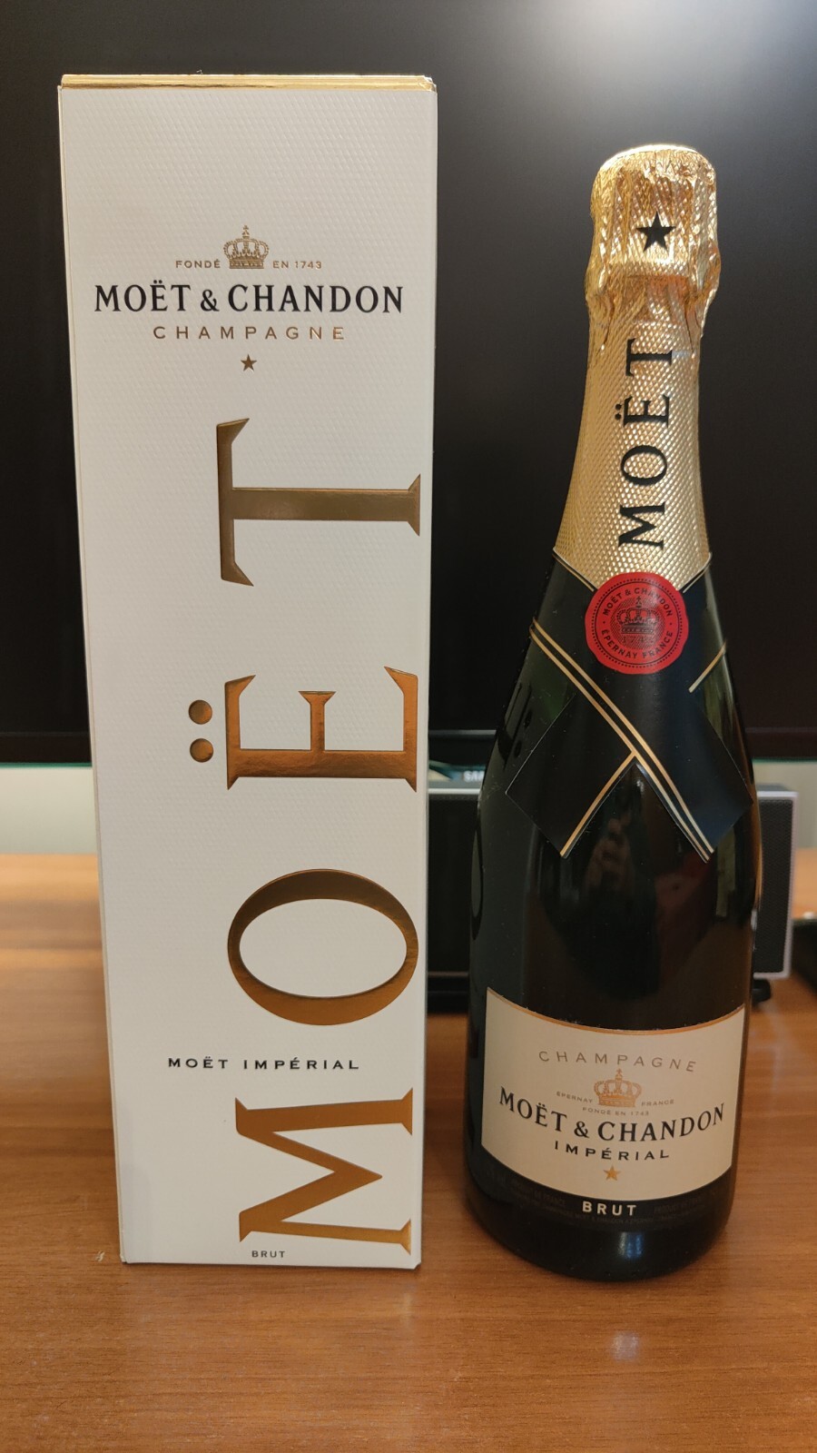 MOET & CHANDON CHAMPAGNE BRUT  IMPERIALE RED 75 CL