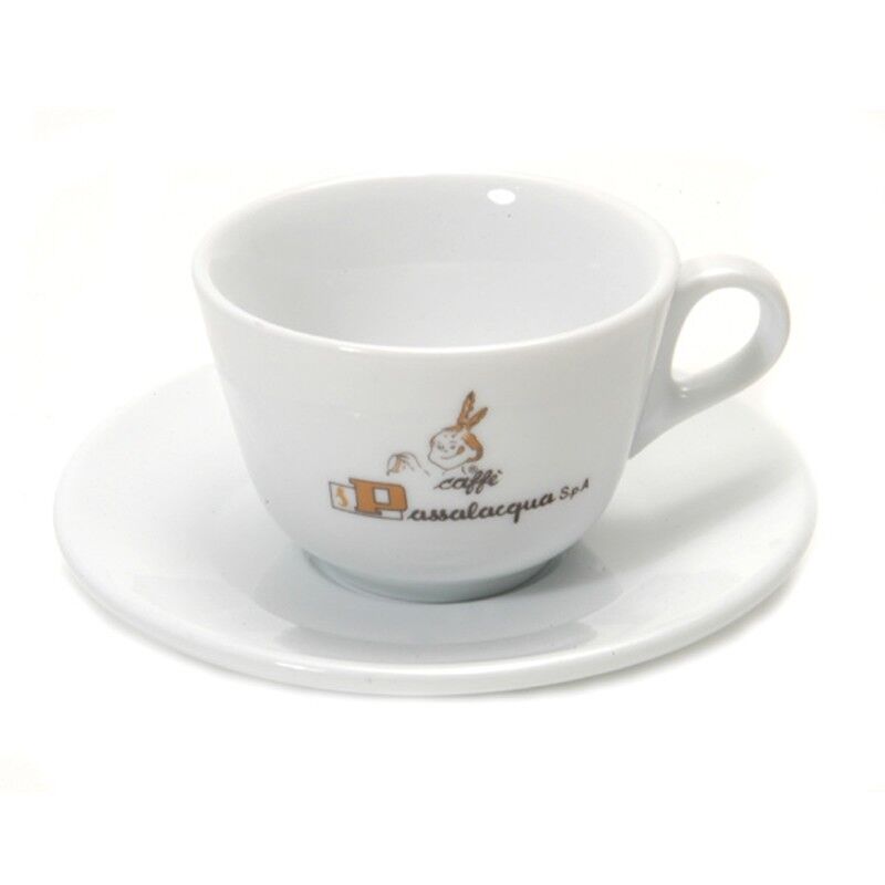 Set Tazza + Piattino per cappuccino Passalacqua (6 Pezzi)