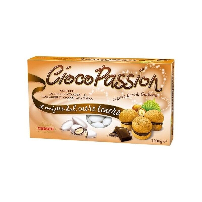 CONFETTI CRISPO CIOCOPASSION BACI DI GIULIETTA 1 KG.