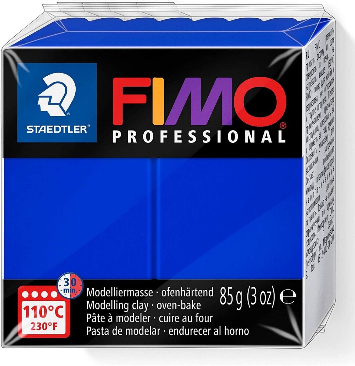 FIMO PROFESSIONAL - PASTA MODELLABILE SINTETICA 85GR  OLTREMARE 33