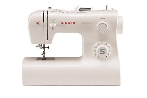 Singer Tradition 2282 Macchina per Cucire, Plastica Pressofusa, Bianco, (Q5M)