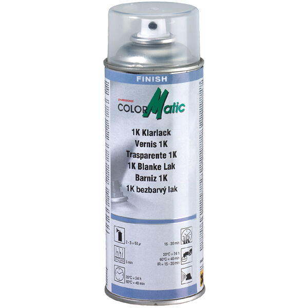 Monocomponente trasparente Lucido ColorMatic 1K clear coat 400 ml SPRAY (756849)