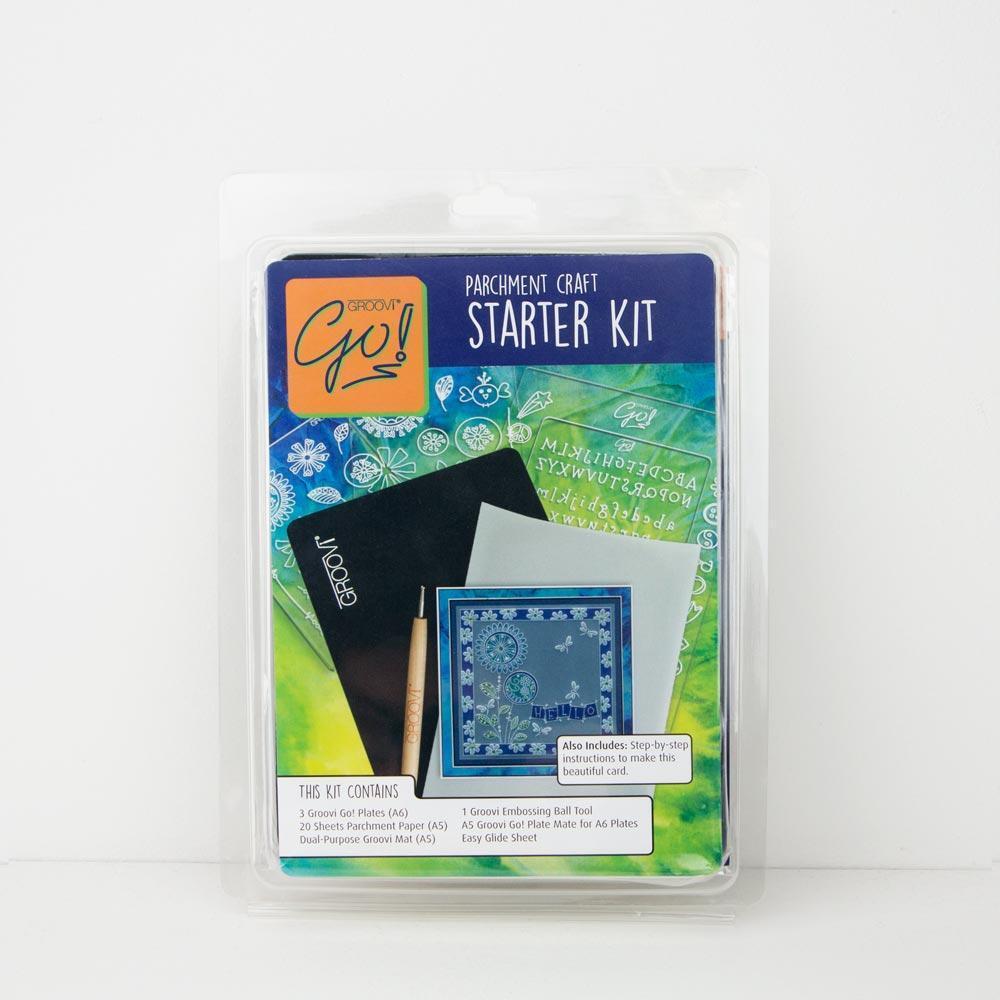 Clarity Stamps Groovi Pergamena Rilievo - Groovi Go! Starter Kit