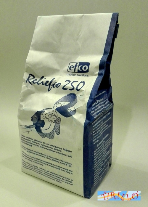 Polvere ceramica bianca "Reliefco 250"- 1 kg