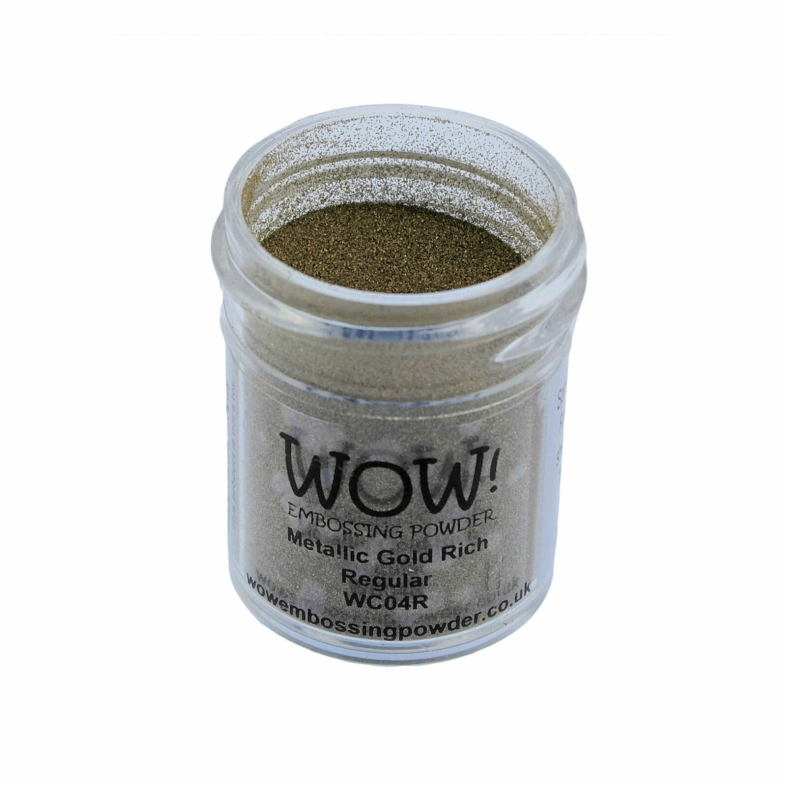 Wow! Metallic Embossing Powder 15ml - Regular Grade - Gold Rich