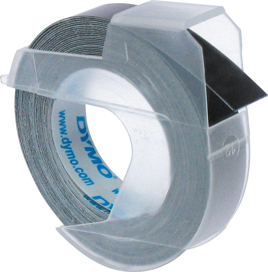 DYMO Original vinyl self-adhesive embossing tape label tape, white print