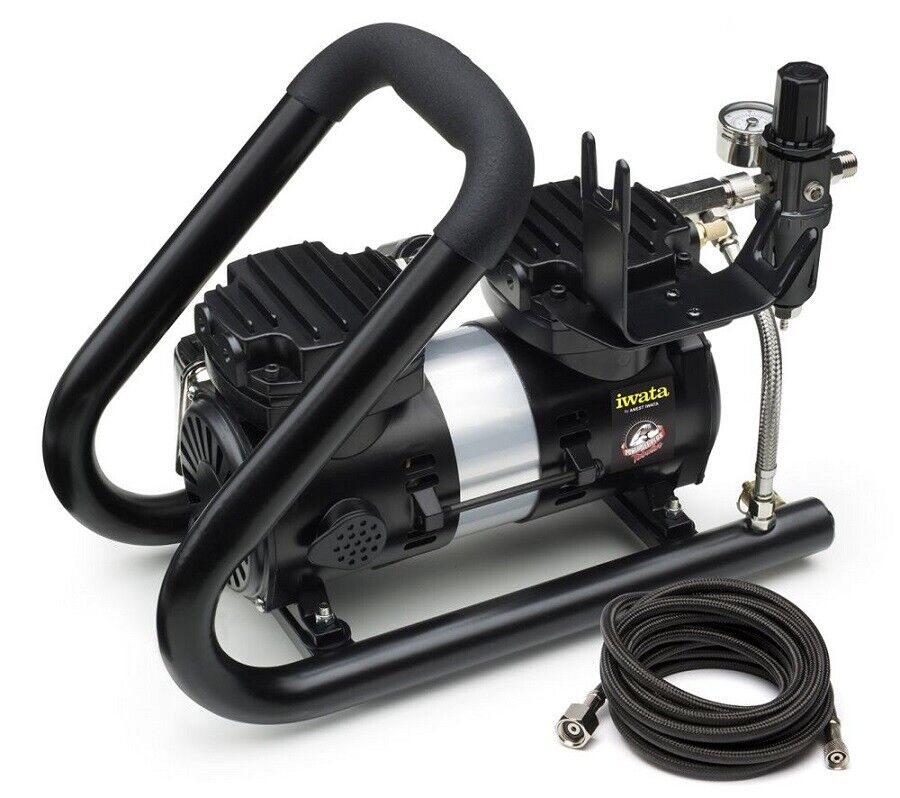Compressore silenzioso Iwata IS-925HT POWER JET PLUS per aerografo (IS925HTDE)