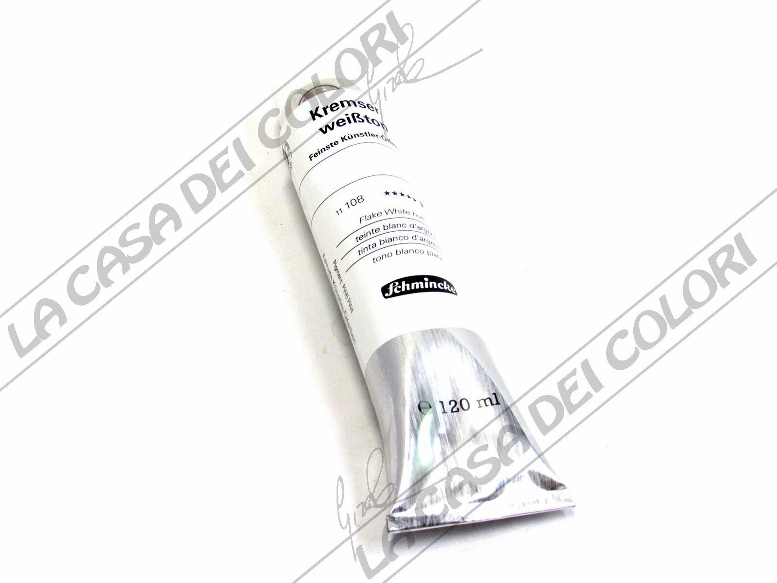 Schmincke oil colour - flake white hue - 11 108 - 120 ml