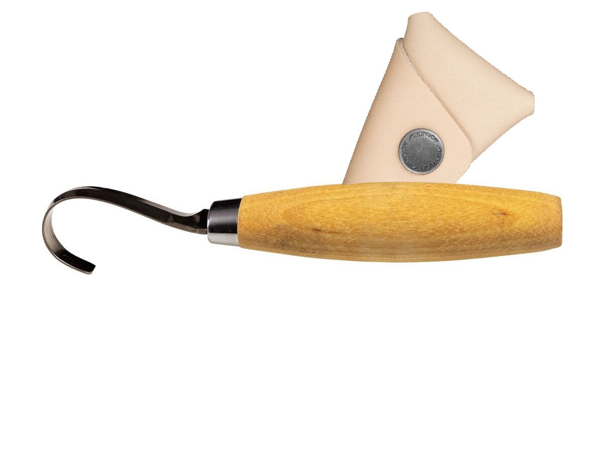Coltello per intarsio - Morakniv HOOK KNIFE 164 RIGHT HAND W/SHEATH (S) (13385)