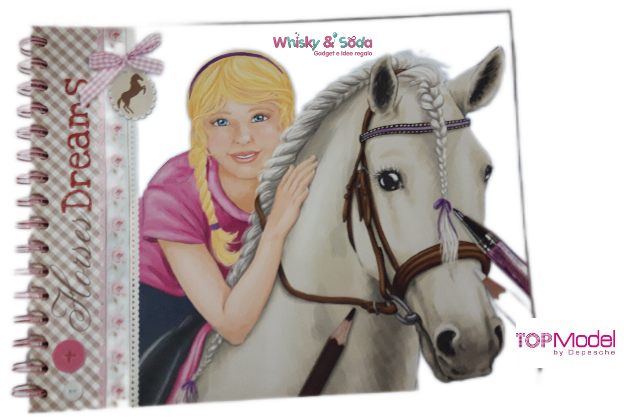 2 x Album Creativo "Horses Dreams" TOP MODEL