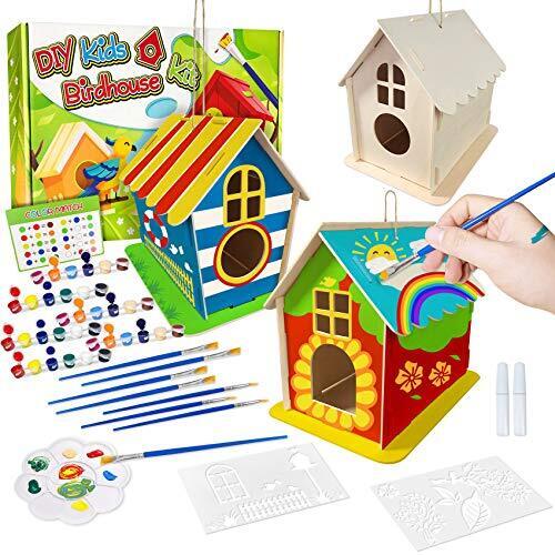 Birdhouse Kit for Kids, 3 set Super Large Birdhouse in legno Making Set - (u7n)
