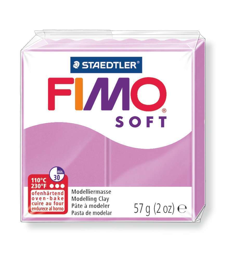 Pasta fimo soft 62 - 56 g lavanda