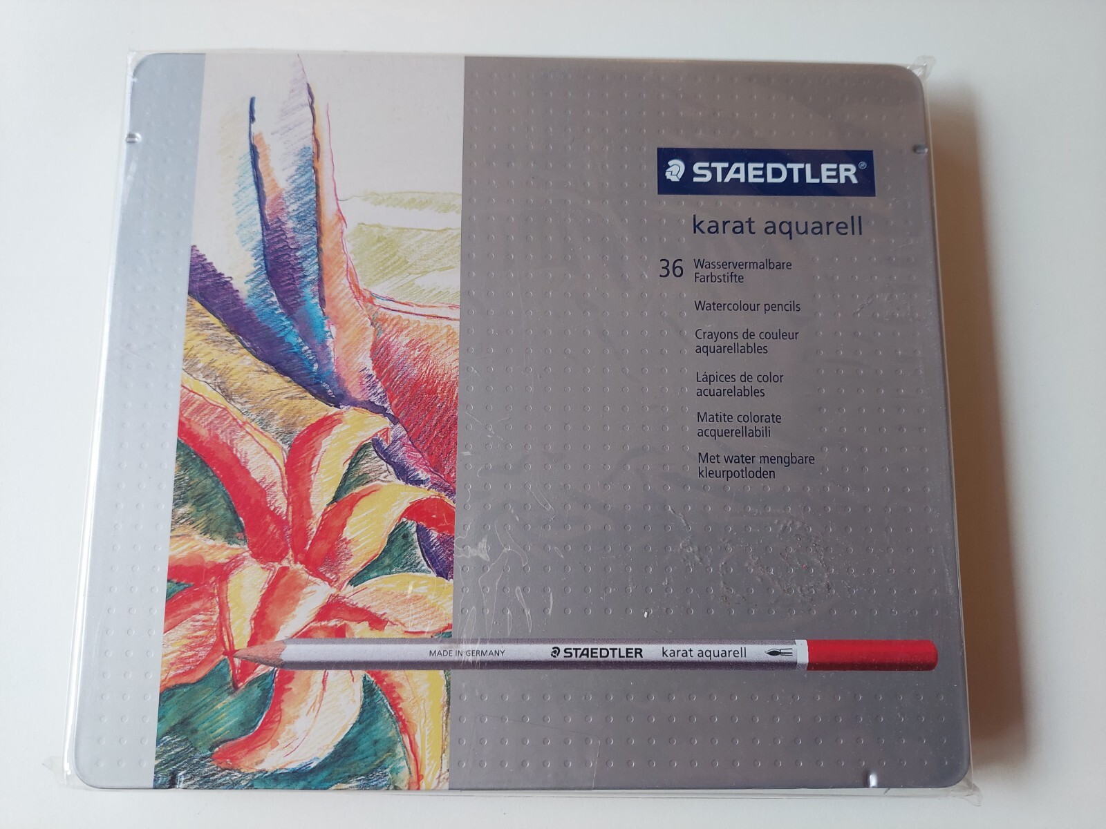 Staedtler Karat Aquarell 36 matite conf in metallo  NUOVE