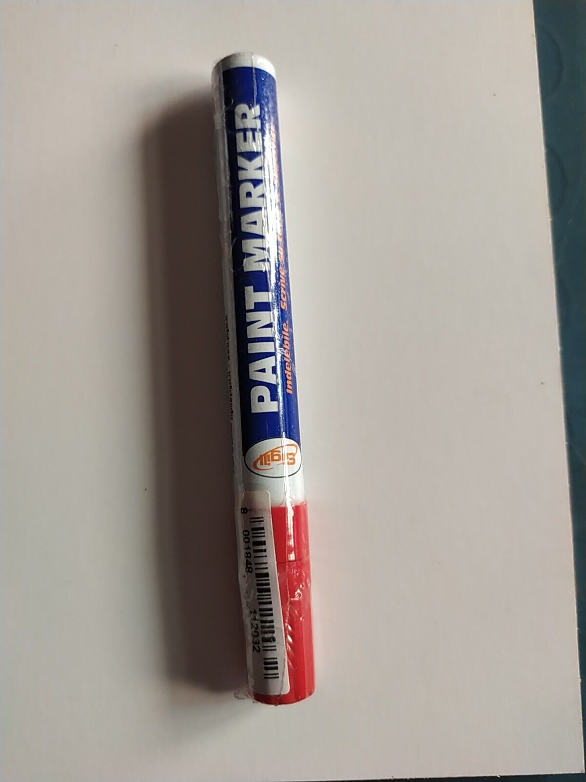 Sigill paint marker 1 pennarello vernice indelebile punta media marcatore rosso