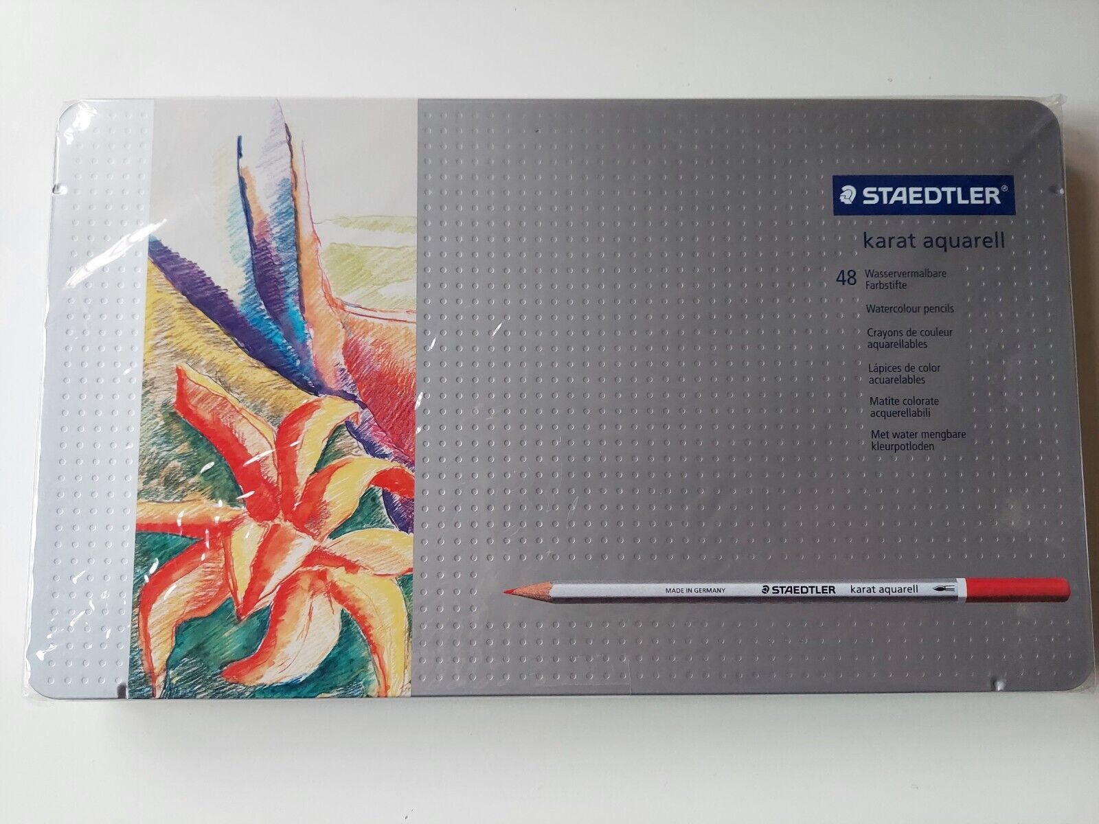 Staedtler Karat Aquarell 48 matite conf in metallo  NUOVE