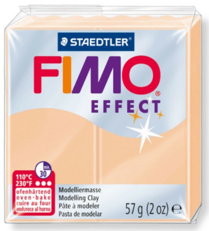 STAEDTLER - FIMO EFFECT SOFT - PASTA MODELLABILE SINTETICA 57gr - COLORE PESC...