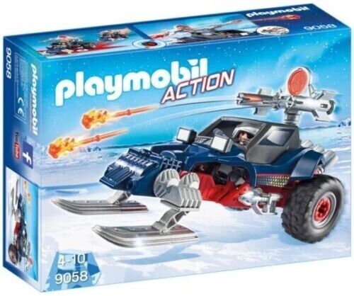 Playmobil - Playmobil 9058 PREDATORE CON MOTOSLITTA - 4008789090584