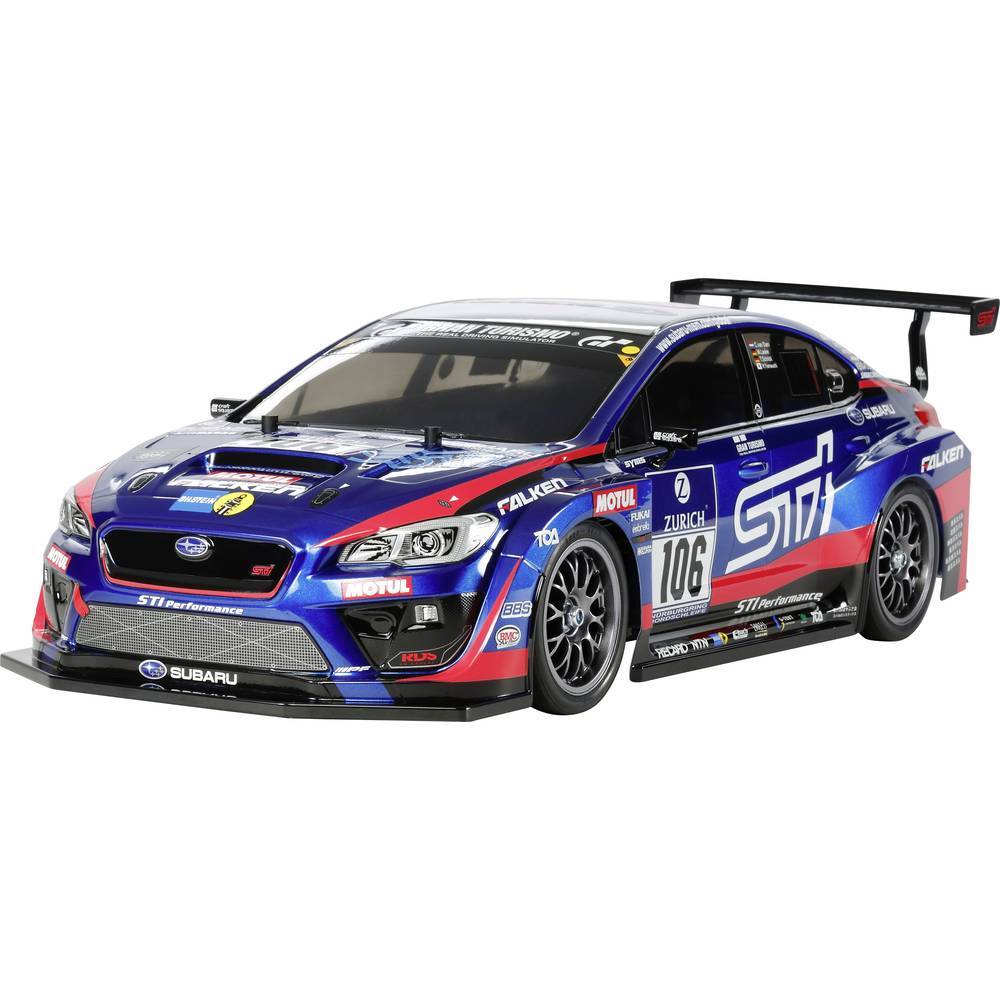 Tamiya TT-02 Subaru WRX STI 1:10 Automodello Elettrica Auto da corsa 4WD In kit