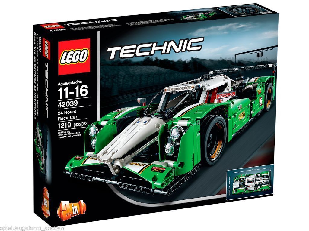 LEGO TECHNIC - 42039 - 24 HOUR RACE CAR - MISB NEW AND SEALED - FUORI PRODUZIONE