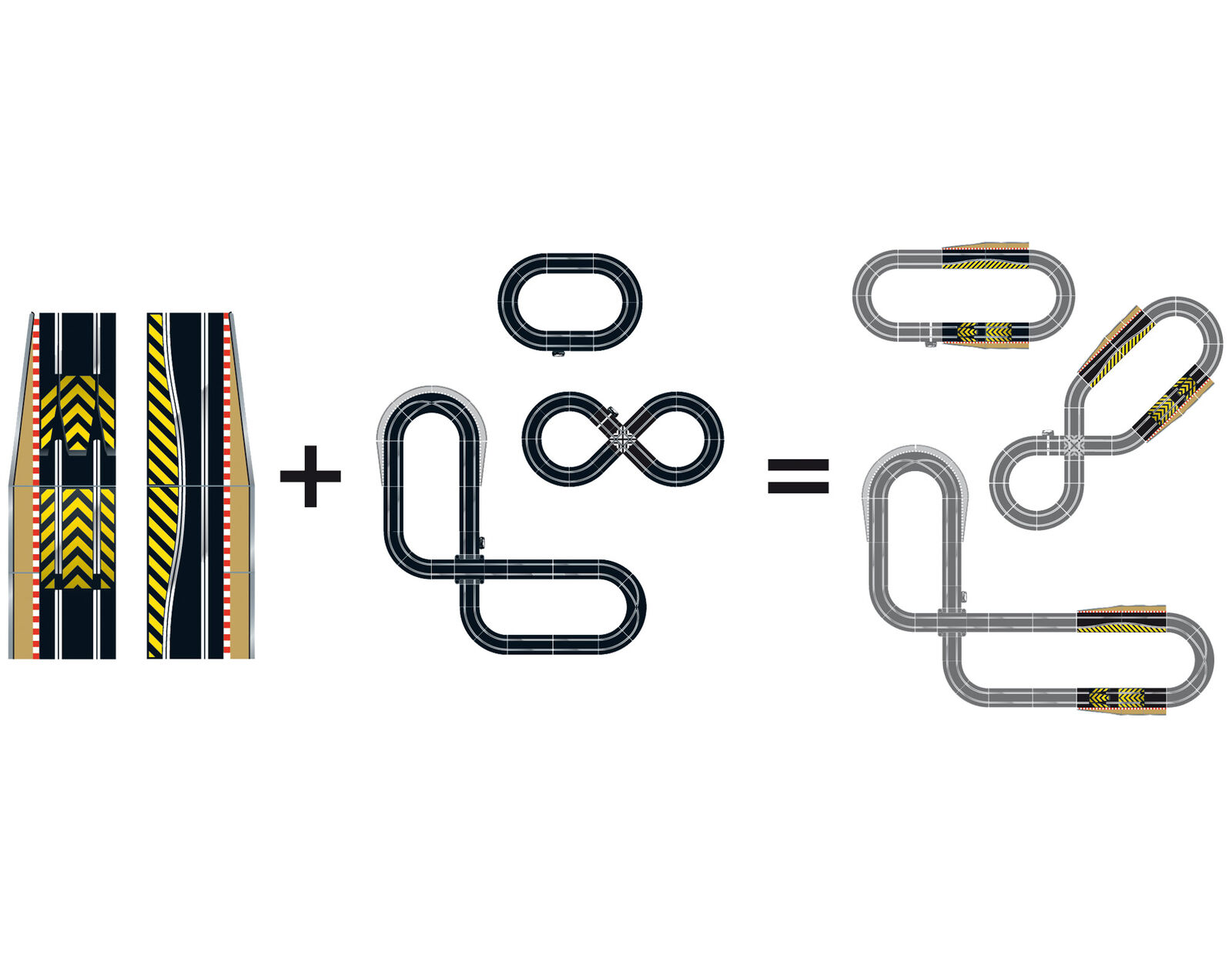 Scalextric Track Extension Pack 2 - Leap & Chicane