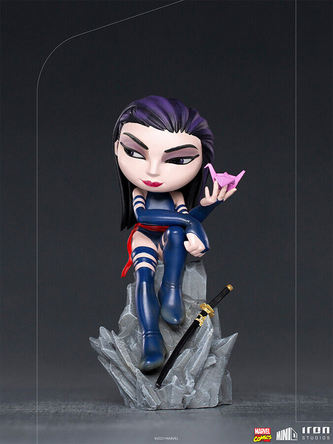 X-Men Psylocke MiniCo PVC Figure IRON STUDIOS