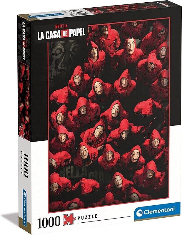 Clementoni Puzzle La Casa de Papel 1000 Pezzi
