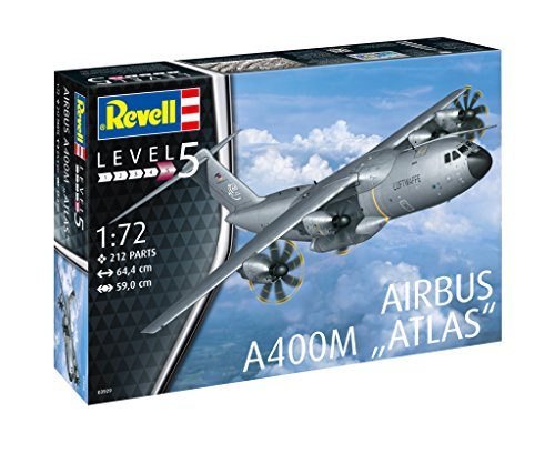 Airbus A400M ATLAS "LUFTWAFFE" Plastic Kit 1:72 Model REVELL
