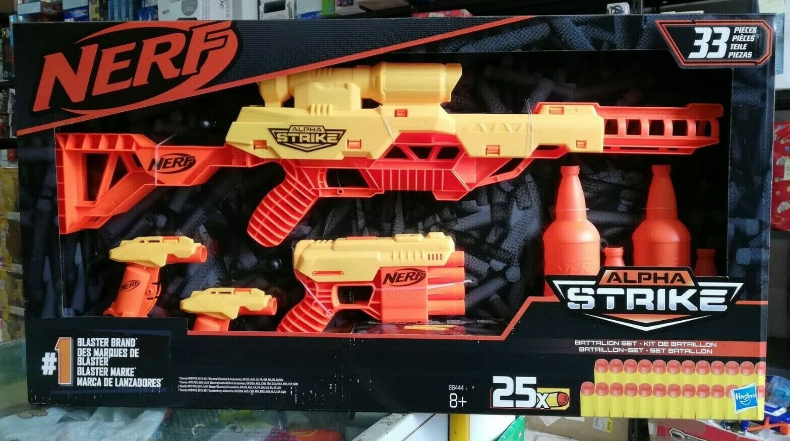 NERF ALPHA STRIKE BATTALION SET