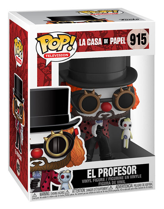 FUNKO POP La Casa di Carta Professore Clown