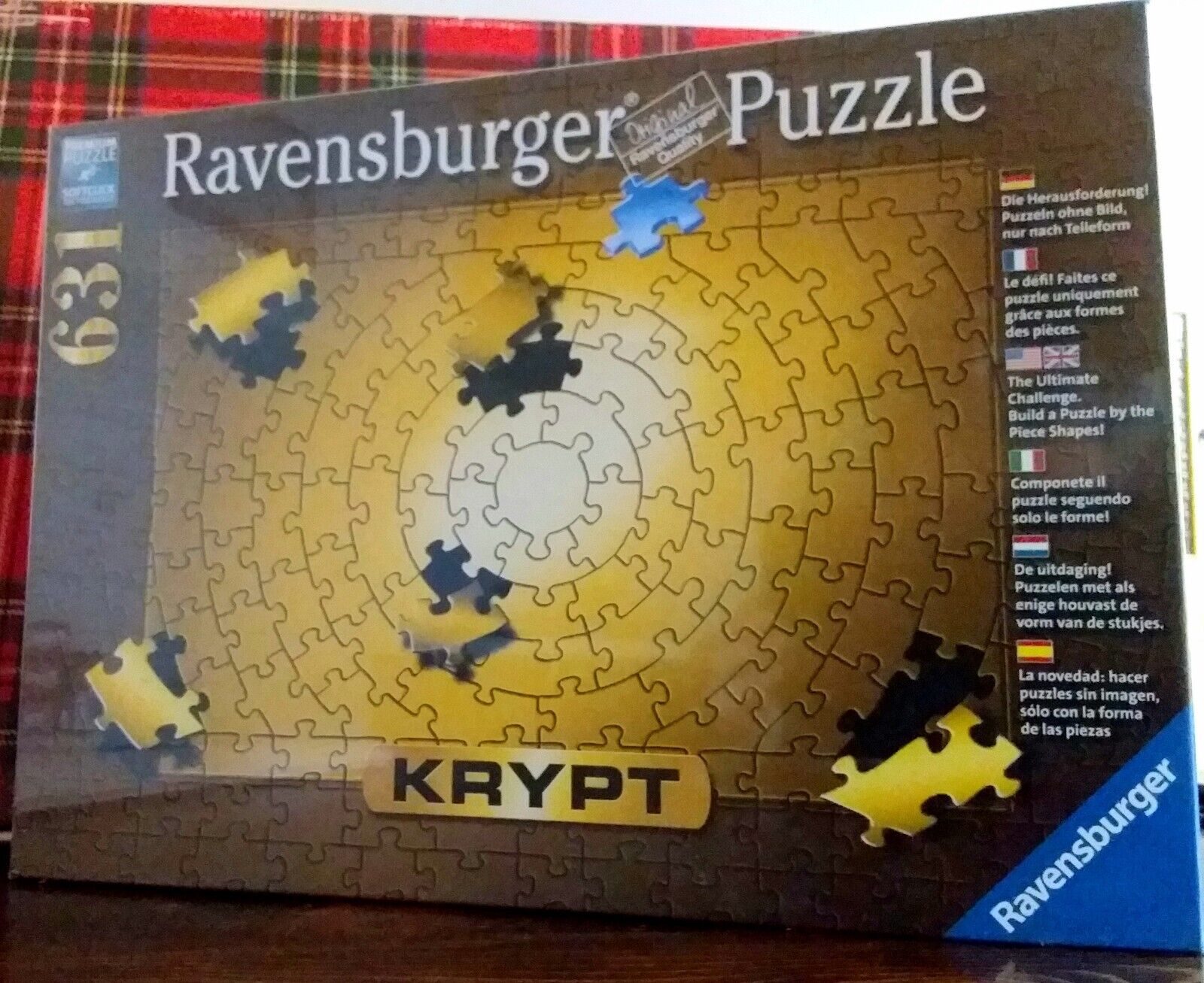 Puzzle Ravensburger 631 pz Krypt