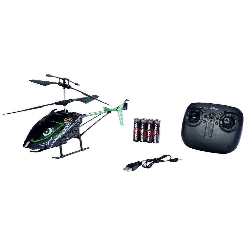 Carson RC Sport Toxic Spider 340 Elicottero per principianti RtF