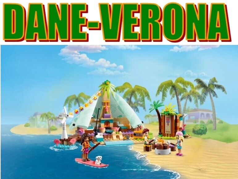 Lego - Glamping sulla spiaggia - Beach Glamping (41700) Friends