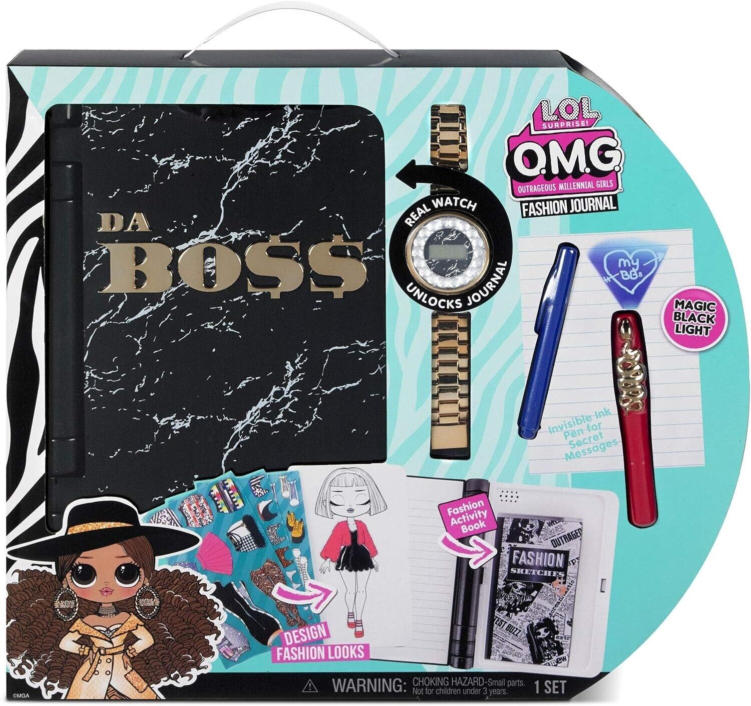 LOL SURPRISE OMG FASHION JOURNAL DIARIO SEGRETO DA BOSS