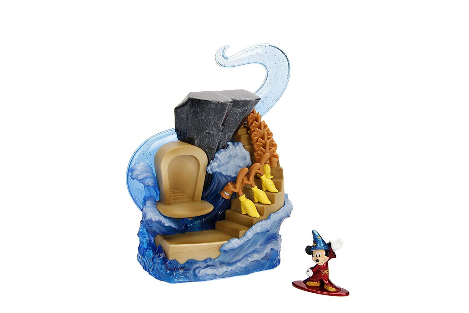 TOPOLINO Figura 5cm DIORAMA Apprendista Stregone FANTASIA JADA NANO SCENE
