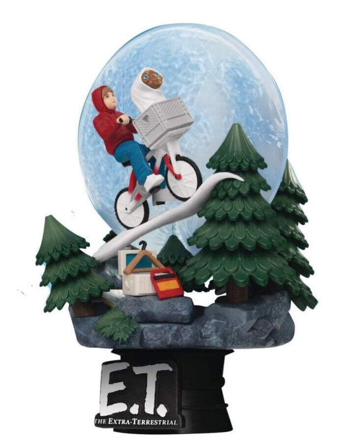 BEAST KINGDOM D STAGE 089 E.T. EXTRA TERRESTRIAL DIORAMA PVC FIGURE NEW