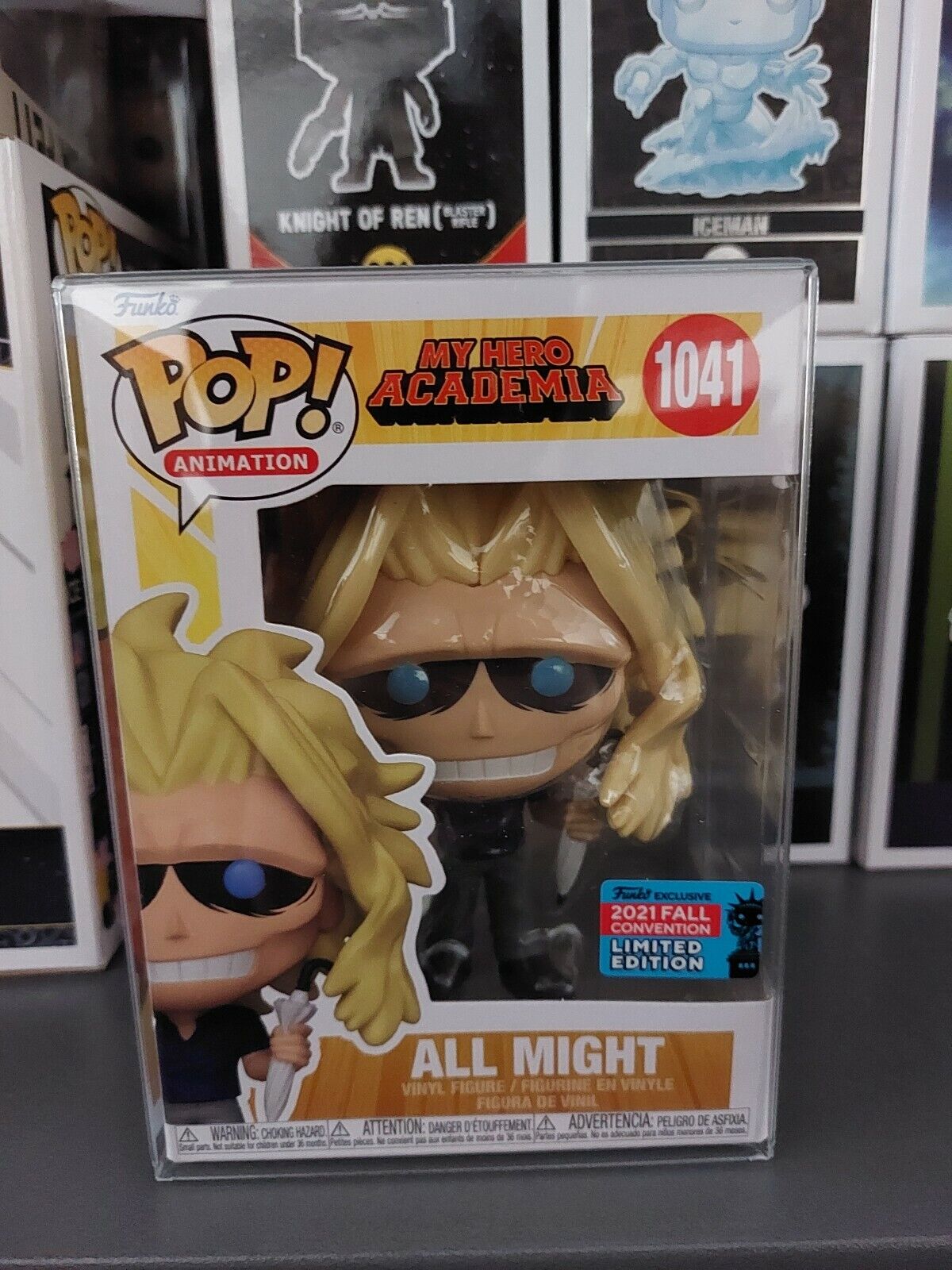 Funko pop My hero academia All Might 2021 fall convention