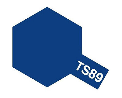 Tamiya 85089 Synthetic Spray TS89 Pearl Blue (100ml) modellismo