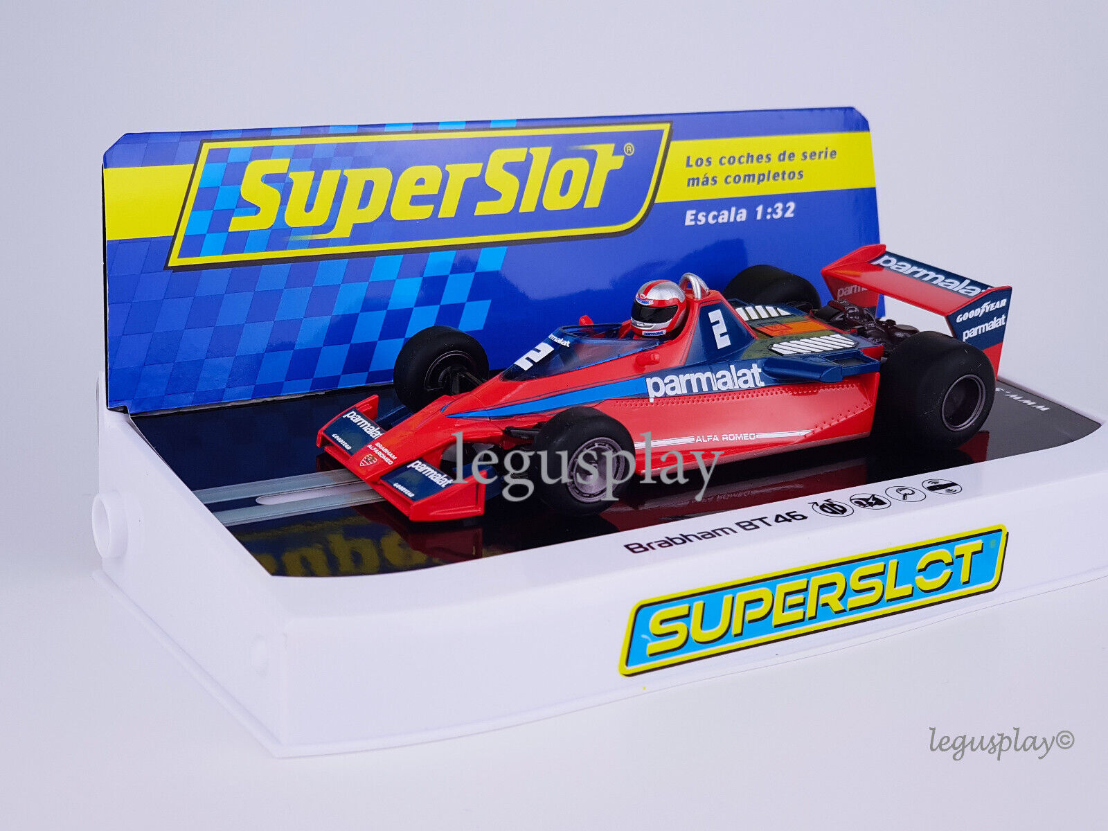 Slot car scalextric superslot H4422 - Brabham BT46 Italian Gp 1978 John Watson