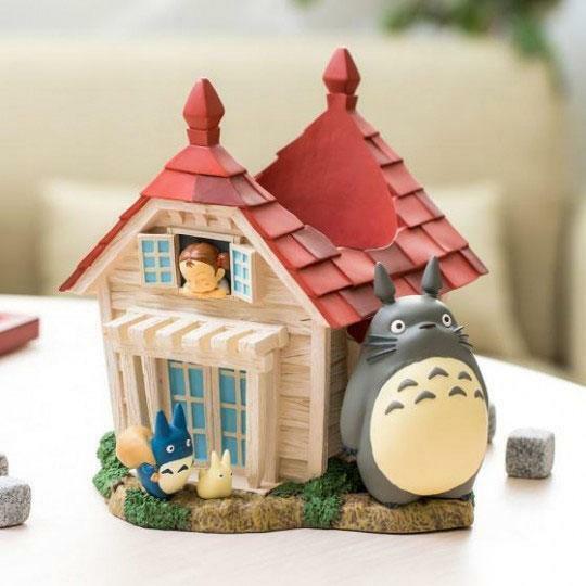 TOTORO - My Neighbor Totoro Diorama / Storage Box House & Totoro Ghibli Miyazaki