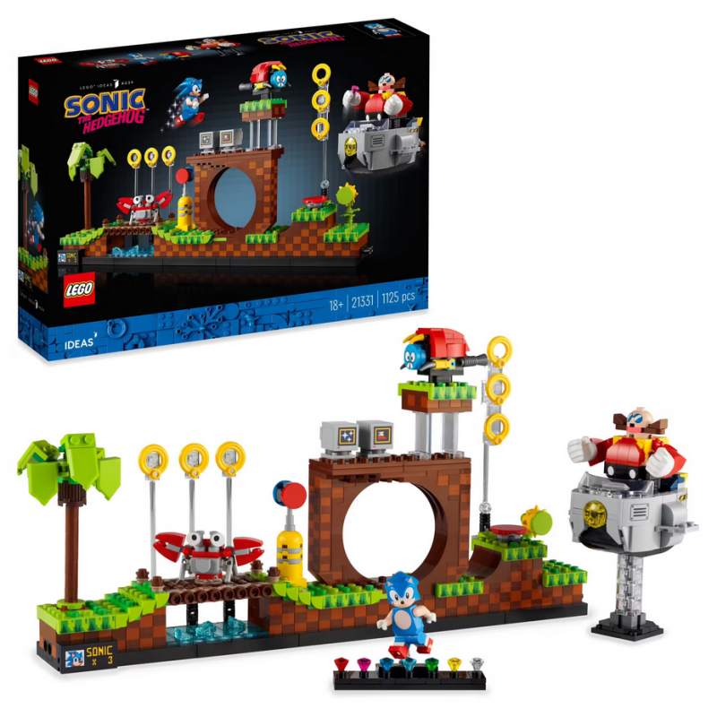 LEGO IDEAS - Sonic the hedgehog – Zona Green Hill Zone - LEGO 21331 ANNI 18+