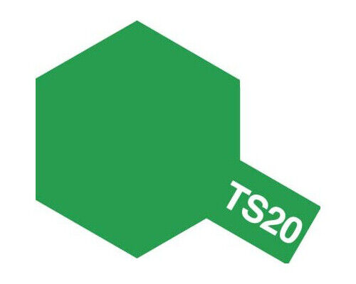 Tamiya 85020 Synthetic Spray TS20 Metallic Green (100ml) modellismo