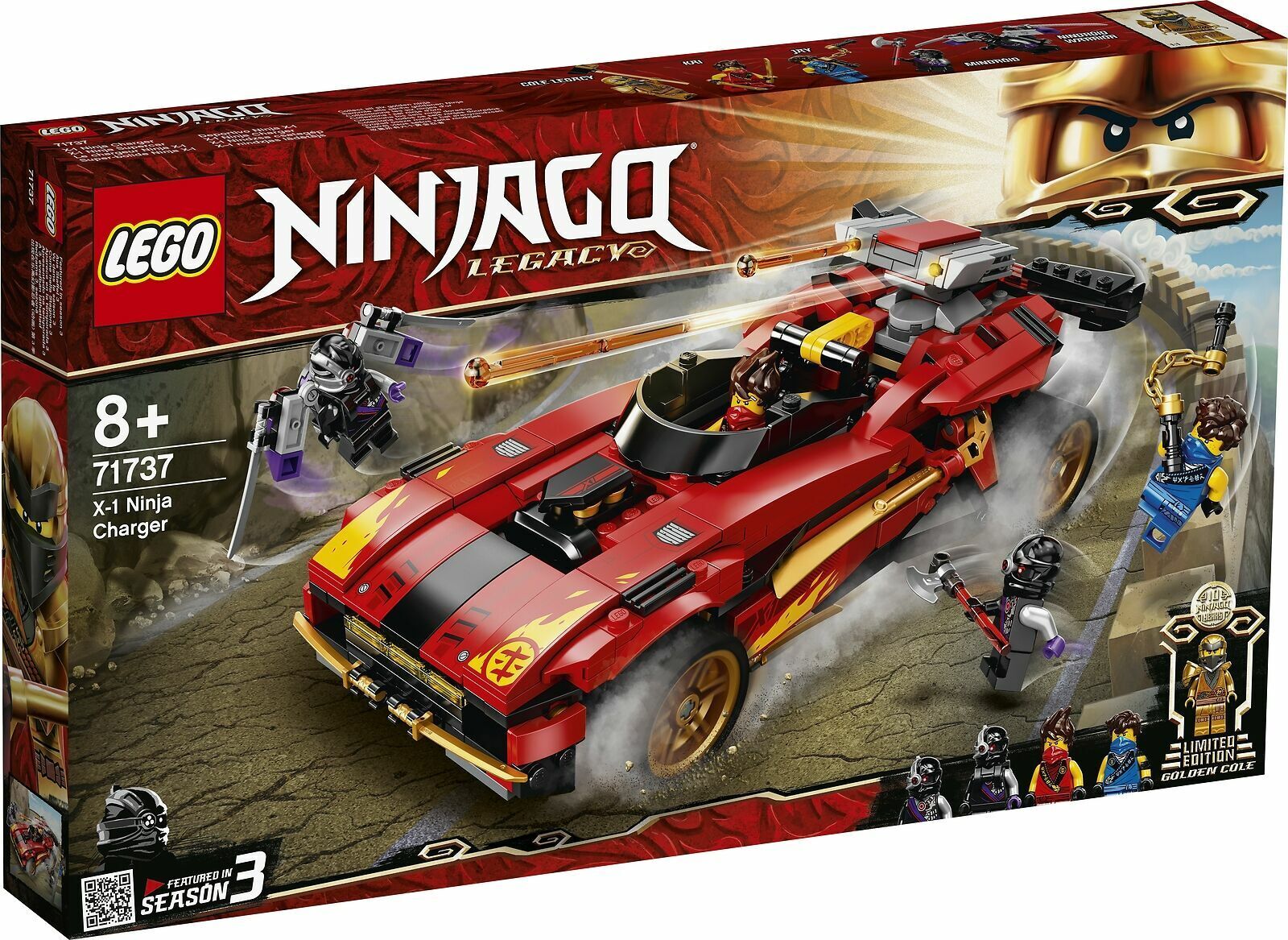 LEGO NINJAGO SUPER-BOLIDE NINJA X-1 - LEGO 71737