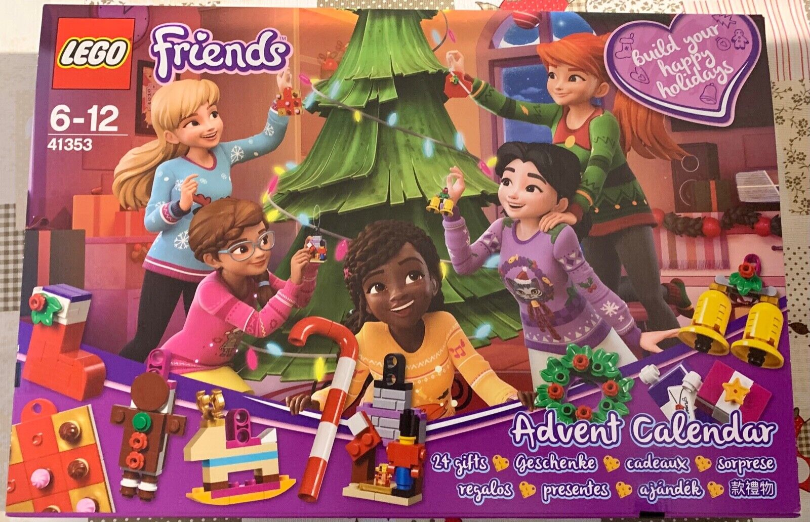 LEGO NUOVO E SIGILLATO - FRIENDS 41353 - CALENDARIO DELL'AVVENTO FRIENDS - 2018
