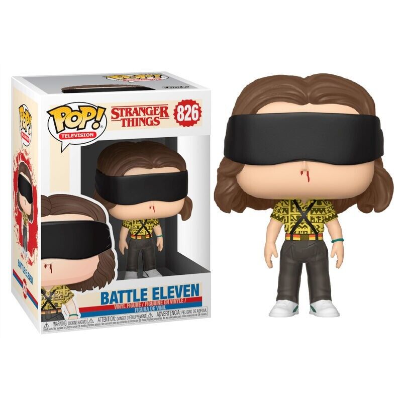 FUNKO POP NETFLIX TV STRANGER THINGS 3 - BATTLE ELEVEN (826) VINYL FIGURE UNDICI